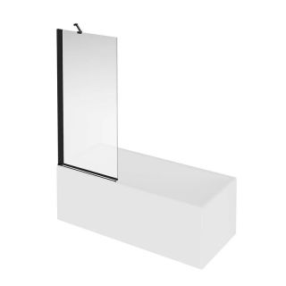 Фиксатор для стеклянной шторки Kerama Marazzi Vetro VE.FB250.BSD.BLK.M 25 см чёрный матовый